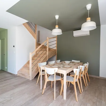 Maison Neuve Climatisee, 8 Pers, Proche Plages, Surf, Wi-fi, Terrasse, Parking, Menage Inclus - Fr-1-319-526 Дом отдыха *