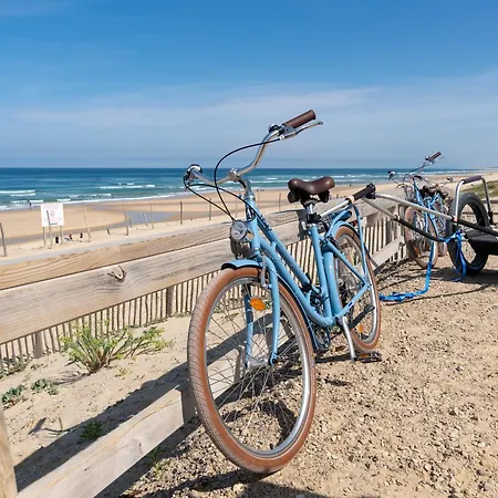 Maison Neuve Climatisee, 8 Pers, Proche Plages, Surf, Wi-fi, Terrasse, Parking, Menage Inclus - Fr-1-319-526 *