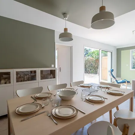 Maison Neuve Climatisee, 8 Pers, Proche Plages, Surf, Wi-fi, Terrasse, Parking, Menage Inclus - Fr-1-319-526 Feriehus *