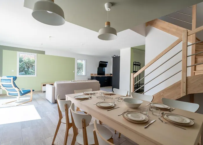 Maison Neuve Climatisee, 8 Pers, Proche Plages, Surf, Wi-fi, Terrasse, Parking, Menage Inclus - Fr-1-319-526